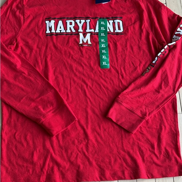 Champion Other - BRAND NEW W/TAGS MEN’S CHAMPION MARYLAND TERPS LONG SLEEVE SHIRT